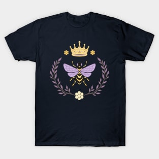 Queen Bee - Lavender and Yellow T-Shirt
